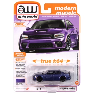 auto-world-aw64452b-2023-dodge-charger-rt-purple-1-64-c
